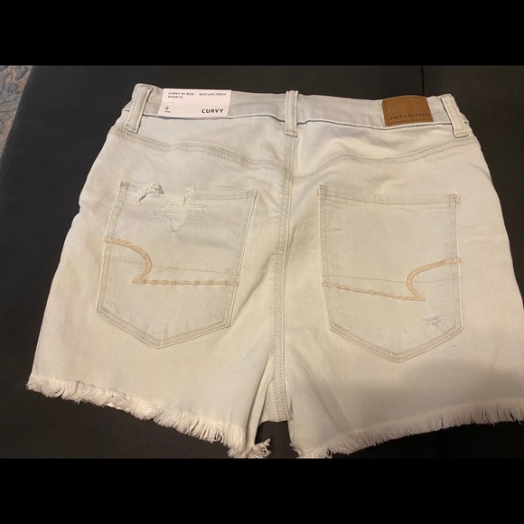 American Eagle size 8 Curvy Shorts - Picture 2 of 2